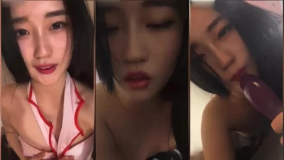 高颜值女神脸蛋绝了一脸反差样看到鸡巴就硬了